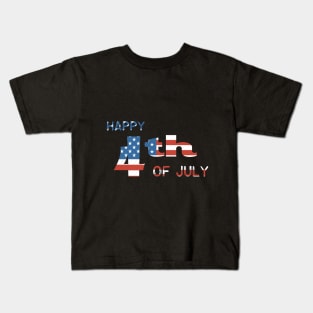 happy 4th of july Kids T-Shirt